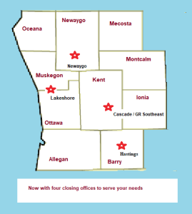 Map of Abacus Title Locations
